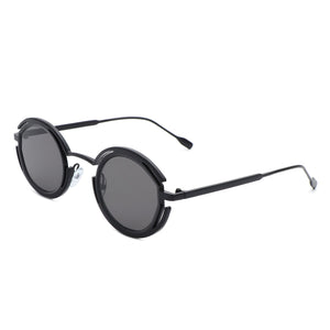 Moonmist - Fashion Circle Geometric Round Futuristic Fashion Sunglasses