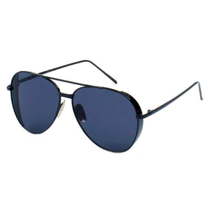 DELAN | Premium Mirrored Lens Oversize Aviator Sunglasses