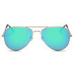 AARUS | Unisex Classic Metal Teardrop Aviator Shades Sunglasses