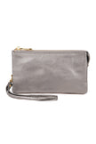 005 - Leather Wallet With Detachable Wristlet