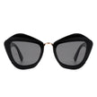 Infernia - Women Square Fashion Irregular Cat Eye Sunglasses