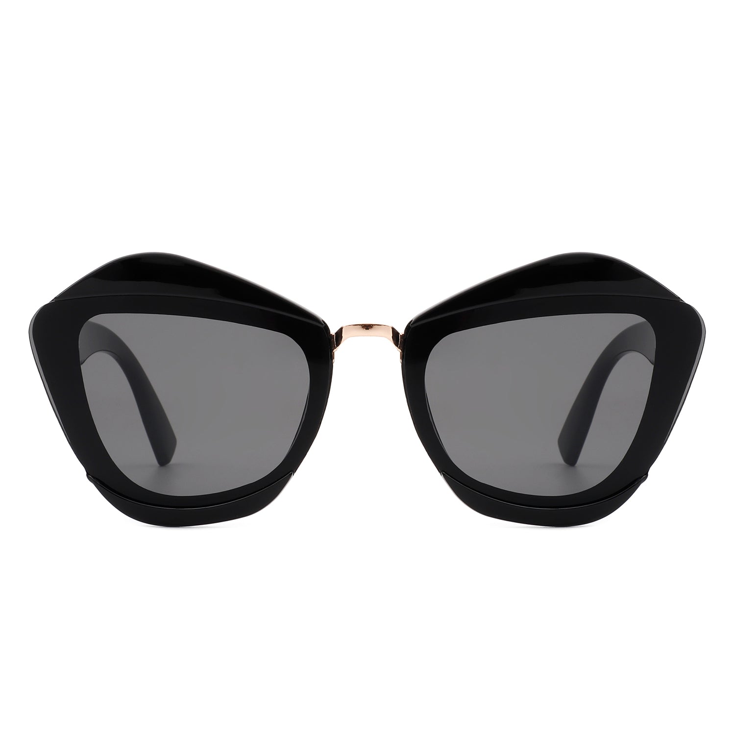 Infernia - Women Square Fashion Irregular Cat Eye Sunglasses