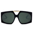 ESSEN | Women Vogue Fashion Square Oversize Sunglasses