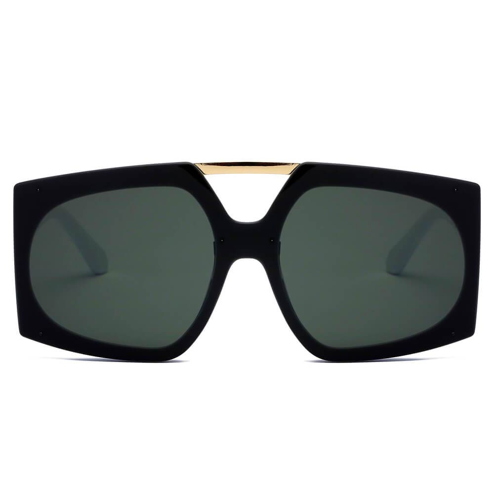 ESSEN | Women Vogue Fashion Square Oversize Sunglasses