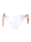 Trish Tie Side Bottom - White