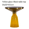 Classic Design Sebastian Herkner Round Glass Tea Side Table