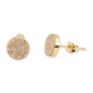 Boucles d'oreilles à tige Jeanna Druzy en or