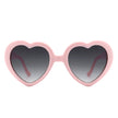 Glowlily - Playful Mod Clout Women Heart Shape Fashion Sunglasses