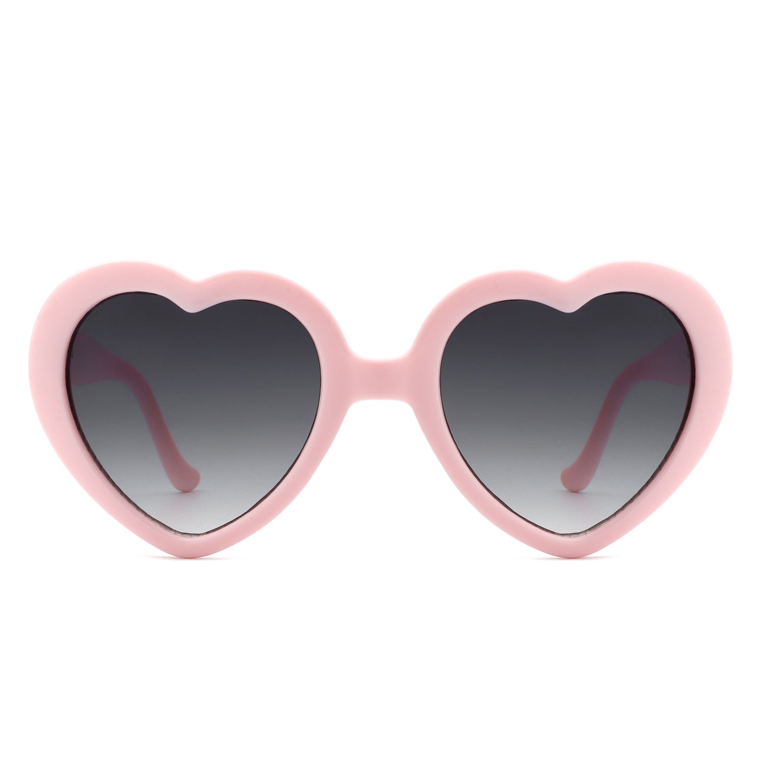 Glowlily - Playful Mod Clout Women Heart Shape Fashion Sunglasses