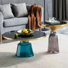 Classic Design Sebastian Herkner Round Glass Tea Side Table