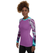 Rash Guard Performance Water Colors pour femmes UPF 40+