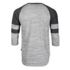 ZIMEGO Men's 3/4 Sleeve Baseball Football College Raglan Henley