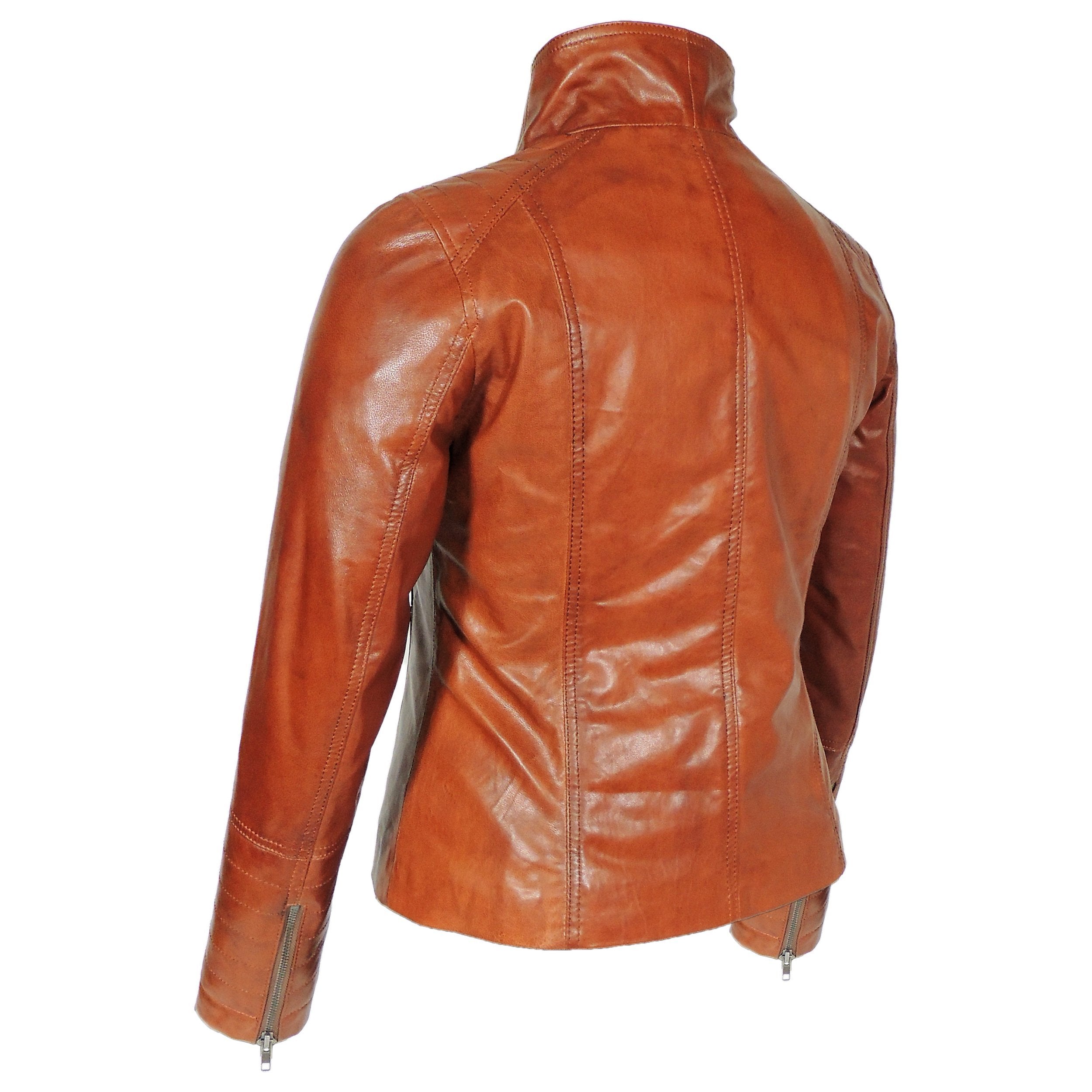 Veste en cuir Arra pour femme