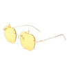 Zephyrus - Rimless Apple Shape Party Frameless Tinted Sunglasses