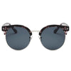 Jermyn - Retro Fashion Round Clubmaster Sunglasses