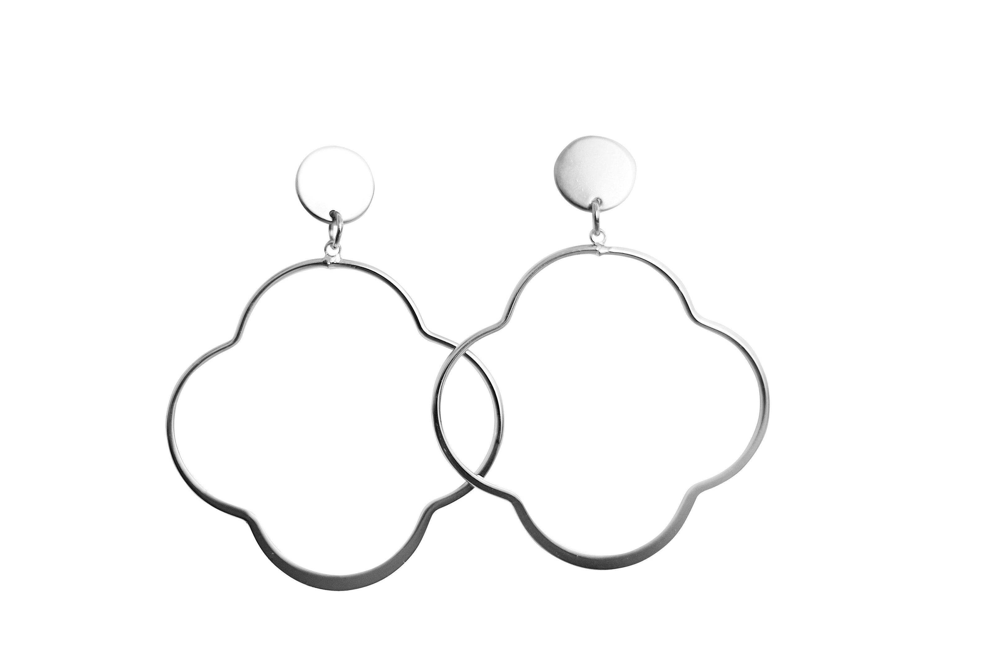 Boucles d'oreilles Elena en argent