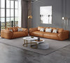 Light Leather Sofa