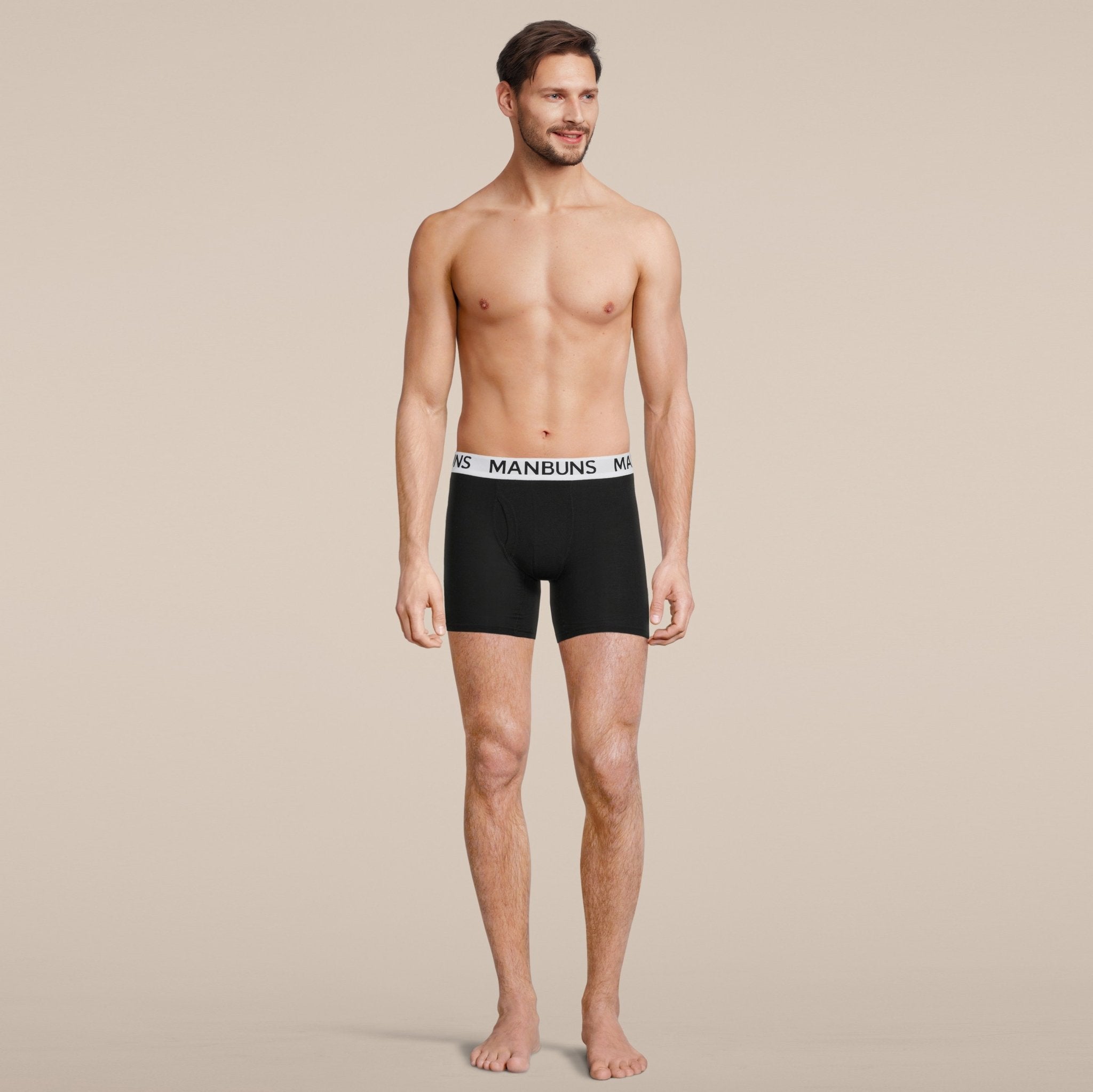 Boxer noir classique pour hommes