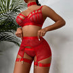 Hollow Out Exotic Set With Garters