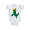 Baby Onesie - Dinosaure dansant mexicain avec sombrero