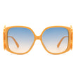 Vortexia - Oversize Irregular Frame Large Fashion Square Sunglasses