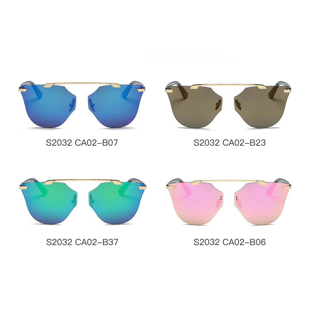 ALLEGAN | Women Round Cat Eye Sunglasses