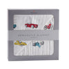 Vintage Muscle Cars and Motorcycles Bamboo Muslin Newcastle Blanket