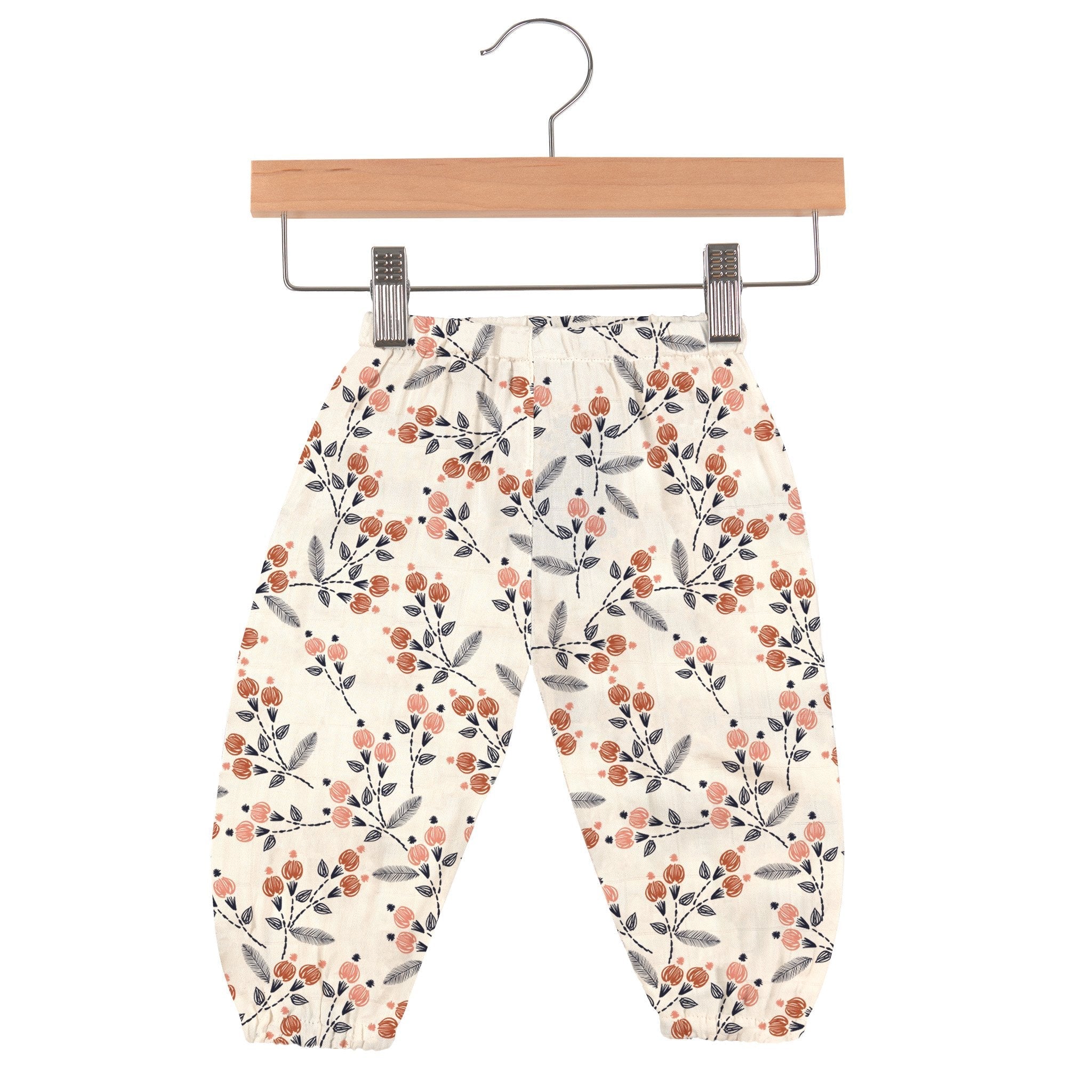 Mini-pantalon Newcastle en bambou à fleurs Dahlia