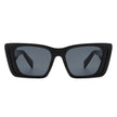 Karmelle - Square Retro Oversize Thick Frame Fashion Women Cat Eye Sunglasses