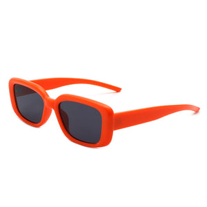 Azurette - Rectangle Retro Flat Top Vintage Inspired Square Sunglasses