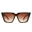 Flarebit - Women Cat Eye Retro Oversize Fashion Square Sunglasses