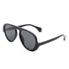 Twinklez - Futuristic Fashion Chunky Vintage Inspired Aviator Sunglasses