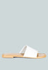 Tatami Leather Classic Slide Flats