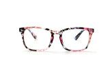 Venezia | Classic Rectangle Horn Rimmed Blue Light Blocker Glasses