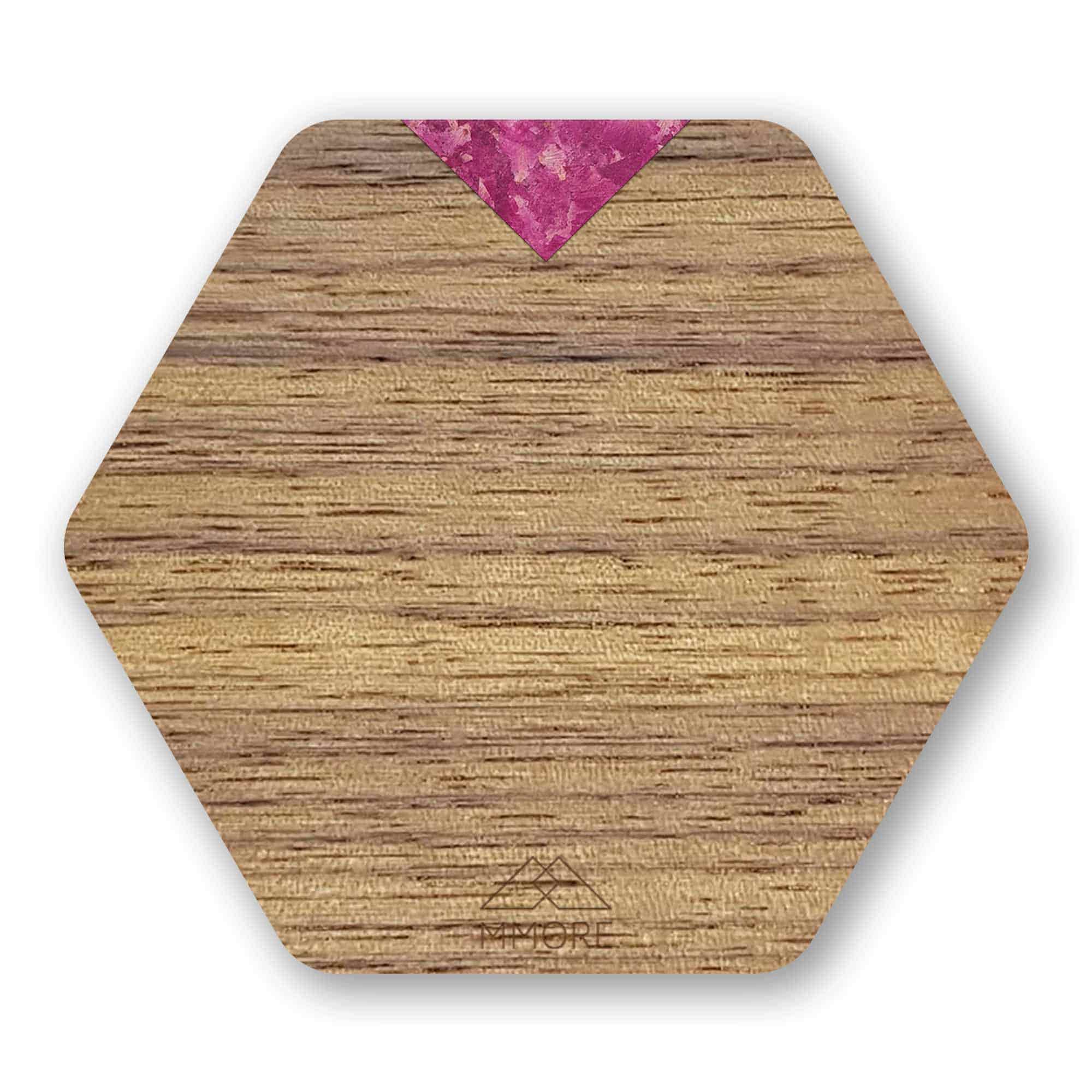 Sous-verres en bois - Noyer américain / Ensemble de 4 sous-verres