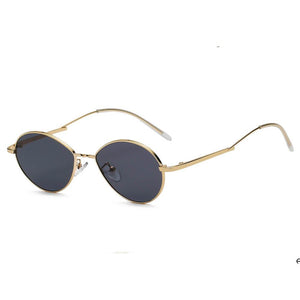 HICKORY | Small Retro Vintage Metal Round Sunglasses