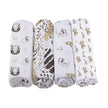 On the Savannah Bamboo Muslin Swaddle 4PK