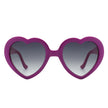 Glowlily - Playful Mod Clout Women Heart Shape Fashion Sunglasses