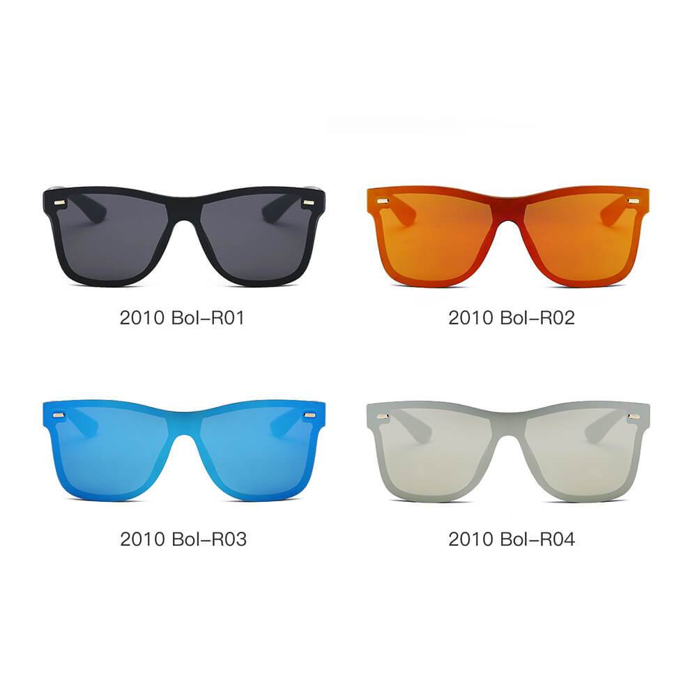 ALTO | Modern Colored Rim Men's Horn Rimmed Sunglasses