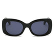 BAKU | Women Fashion Retro Rectangle Oversize Sunglasses