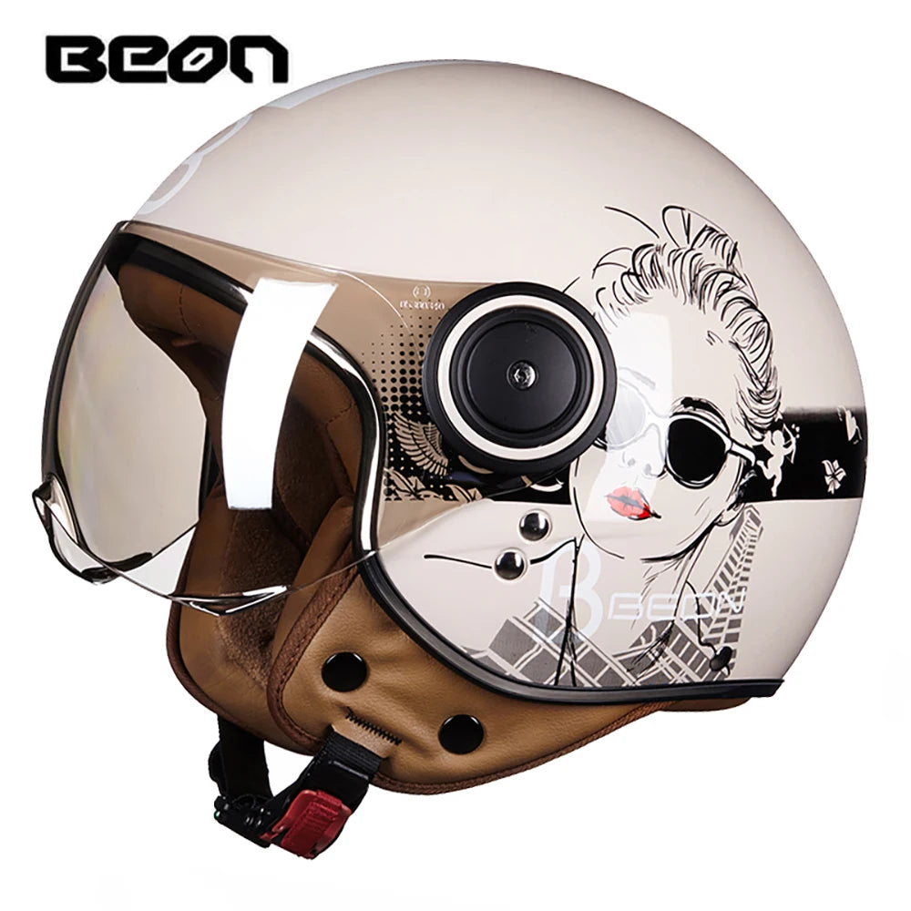 Casque de moto BEON Chopper