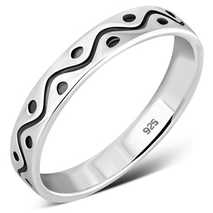 Silver Band Ring