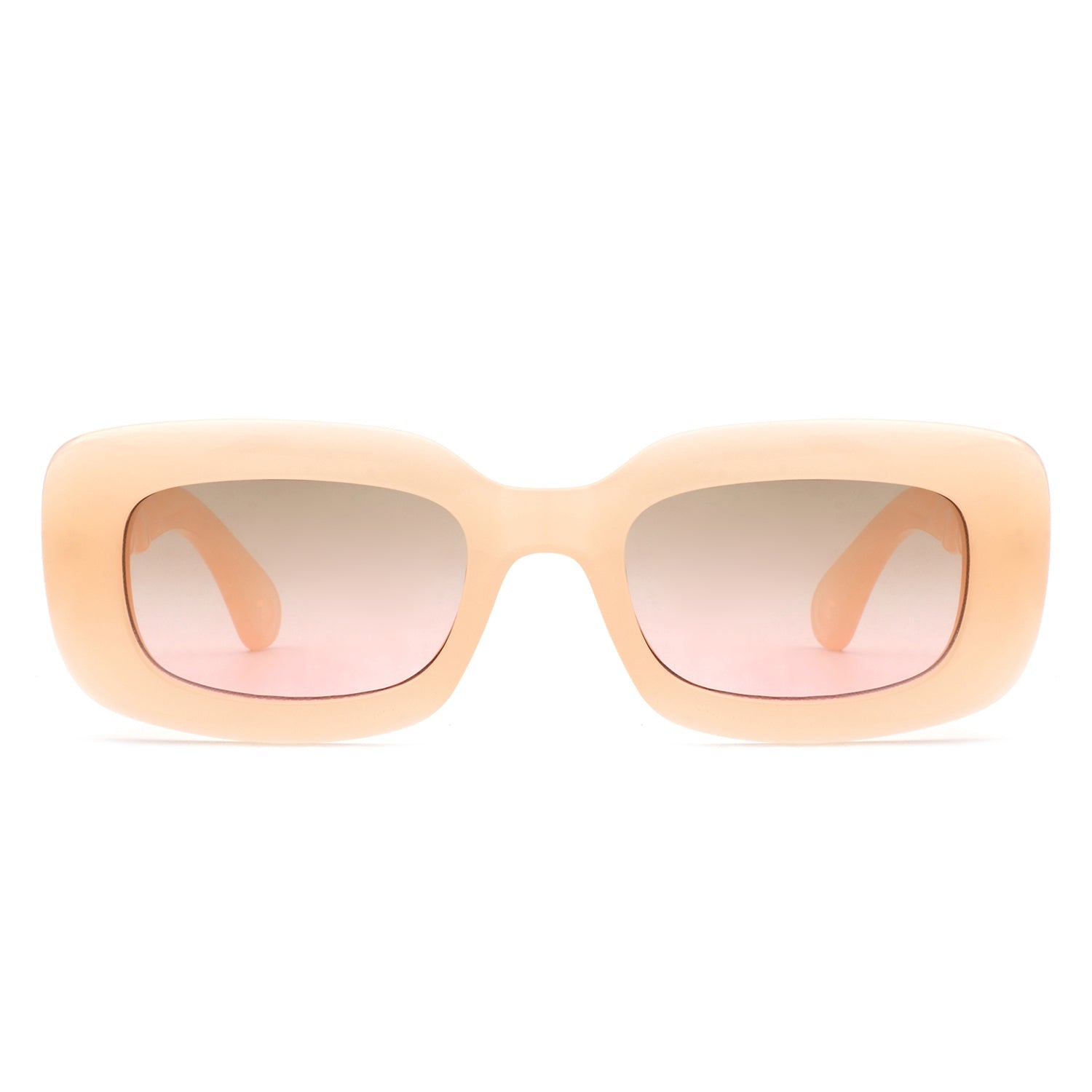 Wonderia - Rectangle Narrow Retro Slim Square Fashion Sunglasses