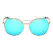 Aspen - Women Trendy Mirrored Lens Cat Eye Sunglasses