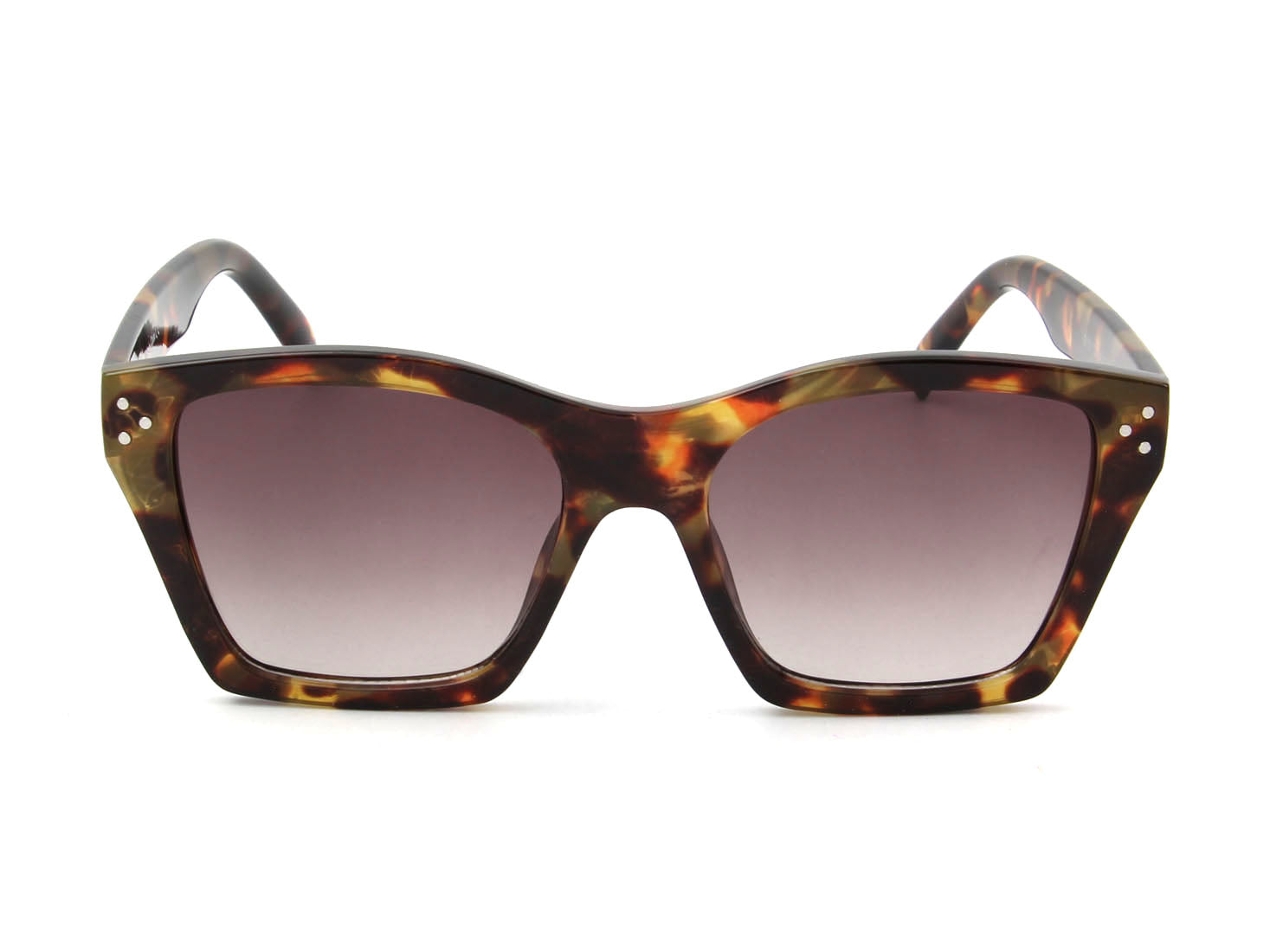 Demopolis | Women Square Retro Cat Eye Fashion Sunglasses