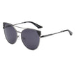 Aspen - Women Trendy Mirrored Lens Cat Eye Sunglasses