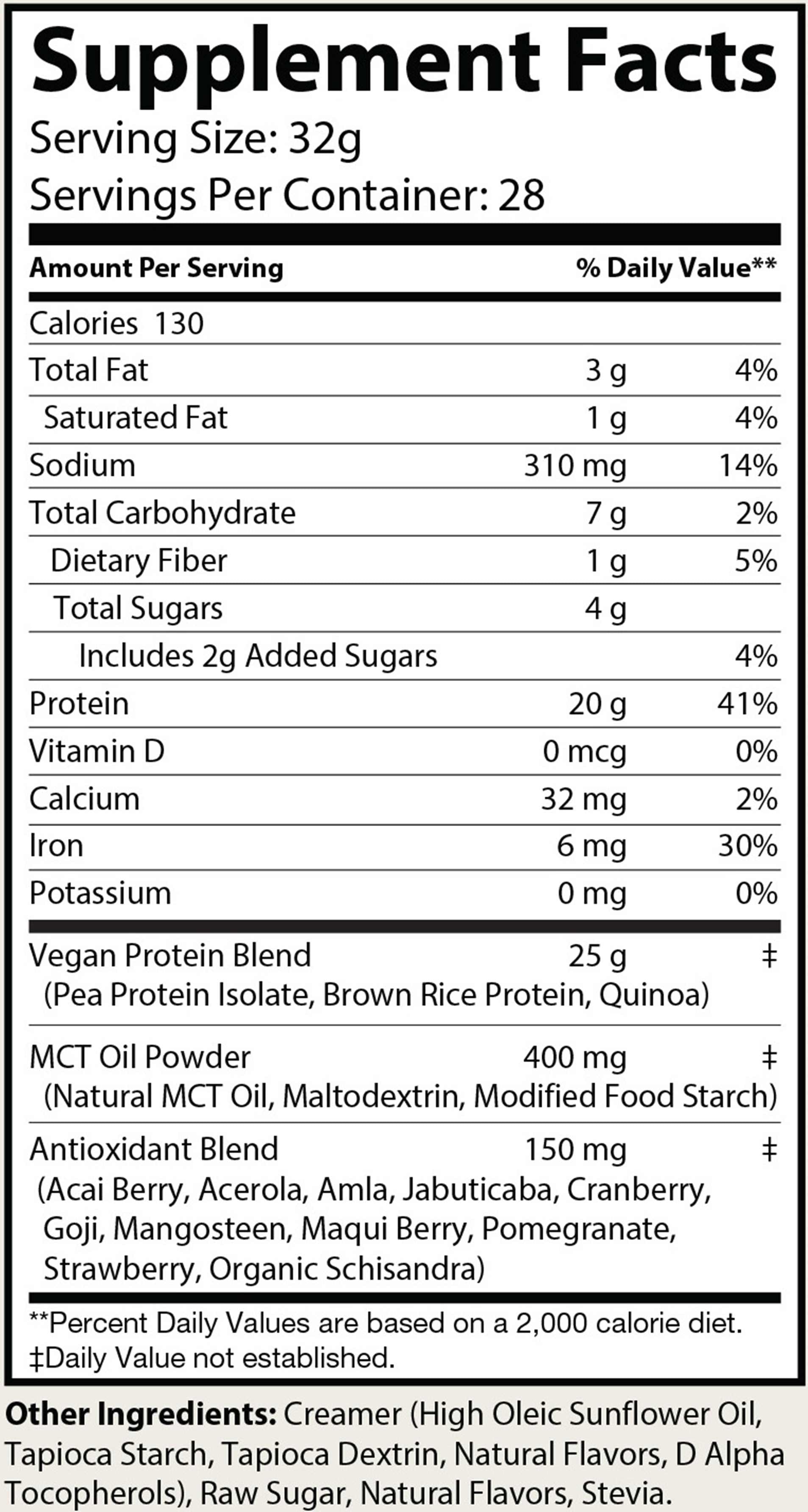 Pure Plant Protein Vanilla