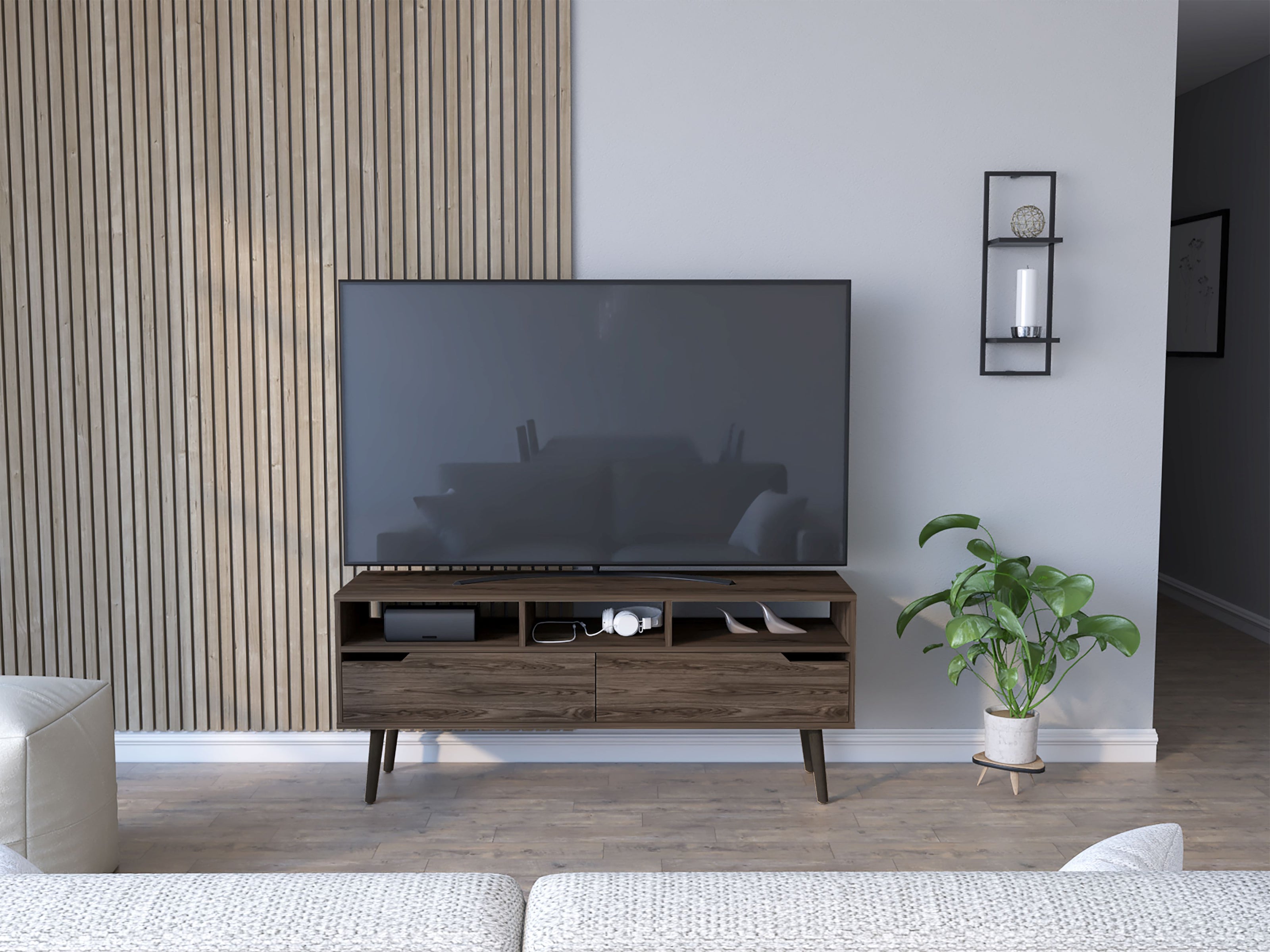 Meuble TV pour téléviseur jusqu'à 52