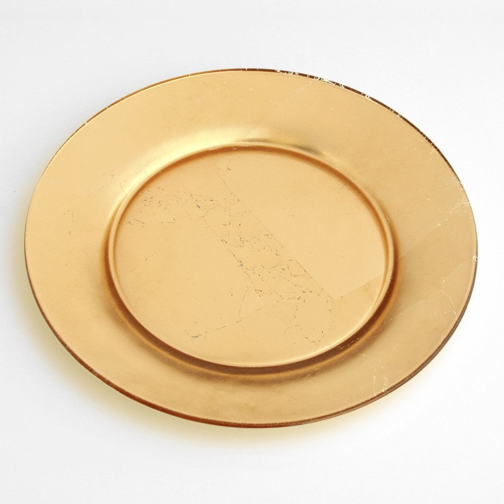 GILT PRIMA Set/4 Gold Salad Plates