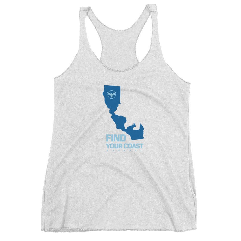 Women's California Triblend Racerback Tank